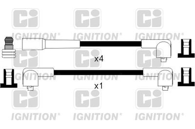 Комплект проводов зажигания QUINTON HAZELL XC277 для RELIANT KITTEN