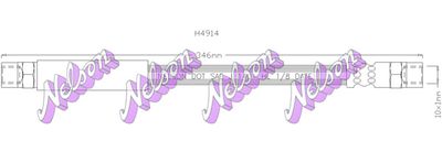 KAWE H4914 Тормозной шланг  для ALFA ROMEO 33 (907_) 1.5 (907A2)