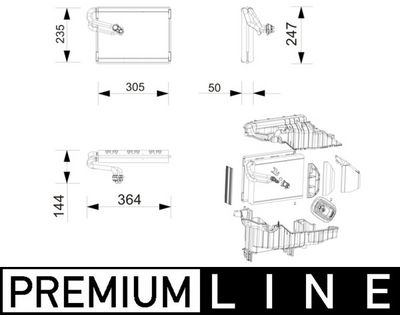 VERDAMPFER KLIMAANLAGE