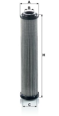 Hydraulisch filter (patroon) past: HITACHI ZX35U-3, ZX35U-3F, ZX38U-3, ZX38U-3F, ZX60USB-3, ZX60USB-3F JCB 8010 CTS, 8014, 8016, 8018, 8018 CTS, 8020 CTS, 8065 RTS, 8085 ZTS TAKEUCHI TB020, TB12