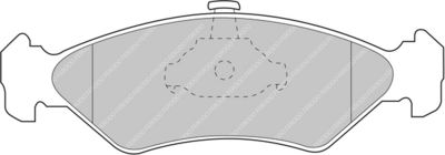 BREMSBELAGSATZ SCHEIBENBREMSE