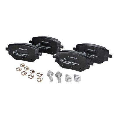 BREMSBELAGSATZ SCHEIBENBREMSE