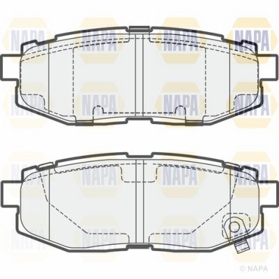 Brake Pad Set NAPA NBP1773