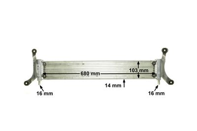 NIEDERTEMPERATURKüHLER LADELUFTKüHLER MAHLE CIR6000P 10