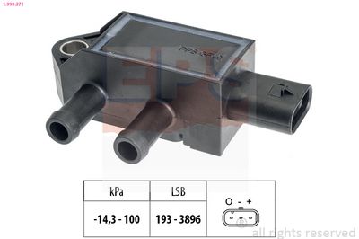 SENZOR PRESIUNE GAZE EVACUARE