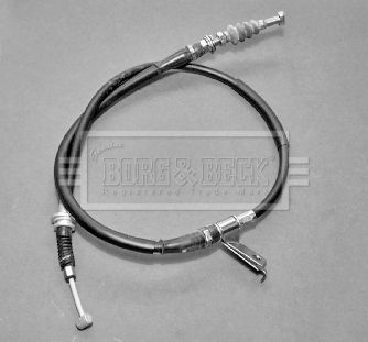Тросик, cтояночный тормоз BORG & BECK BKB1702 для MAZDA MX-5