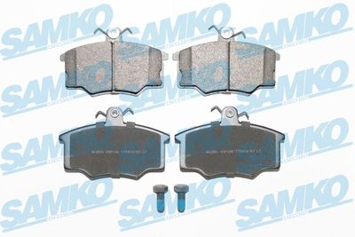 Комплект тормозных колодок, дисковый тормоз SAMKO 5SP188 для VOLVO 340-360