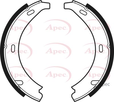 Brake Shoe Set, parking brake APEC SHU363