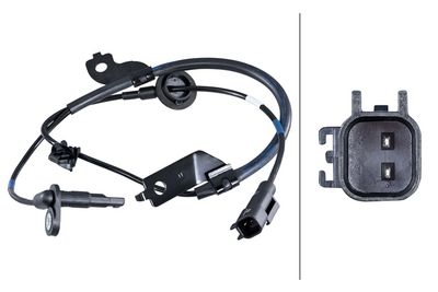 датчик, обороти на колелото HELLA 6PU 358 268-761