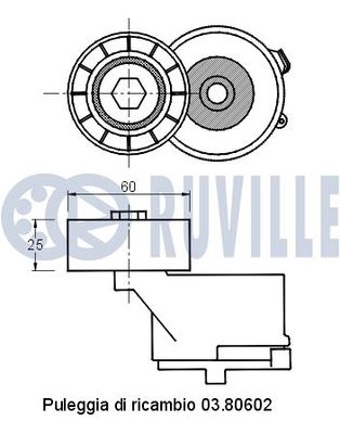 INTINZATOR CUREA CUREA DISTRIBUTIE RUVILLE 541839 1