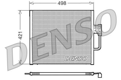 DENSO Condensor, airconditioning (DCN05015)