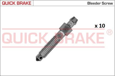 Brake vent (M8x1,25mm) 10 stuks. pak past: MERCEDES 123 (W123), /8 (W114), S (W116), S (W126), SL (C107), SL (R107)  FORD GRANADA 2.0-5.5 01.68-06.91