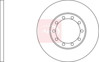 APEC Brake Disc DSK2527