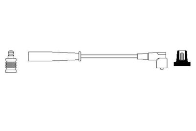 Провод зажигания BOSCH 0 986 356 133 для VOLVO 760