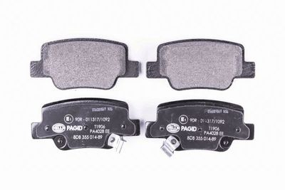 Brake Pad Set, disc brake 8DB 355 014-891