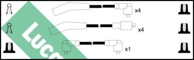 Комплект проводов зажигания LUCAS LUC7206 для TRIUMPH STAG