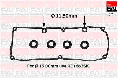 FAI AutoParts RC1662SK Прокладка клапанной крышки  для AUDI Q5 (Ауди Q5)