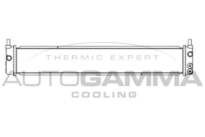 Радиатор, охлаждение двигателя AUTOGAMMA 107363 для TOYOTA PRIUS