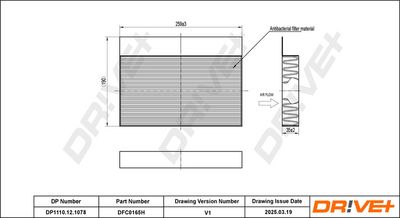 FILTER INNENRAUMLUFT DR!VE+ DP1110121078