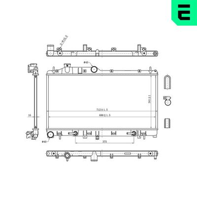 RADIATOR RACIRE MOTOR