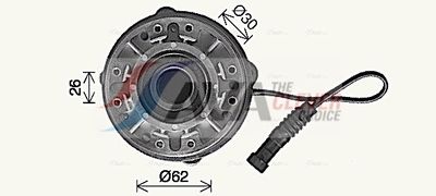 KUPPLUNG KüHLERLüFTER AVA Clever Choice IVC157 2