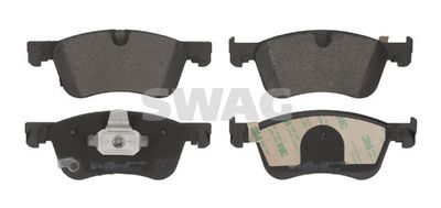 комплект спирачно феродо, дискови спирачки SWAG 33 10 9319