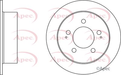 Brake Disc APEC DSK2712