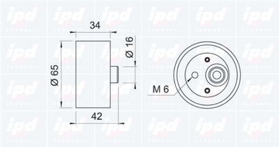 ROLA INTINZATOR CUREA DISTRIBUTIE IPD 140106 1