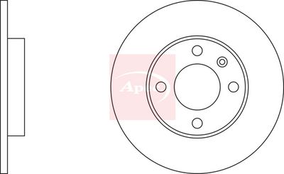 APEC Brake Disc DSK232