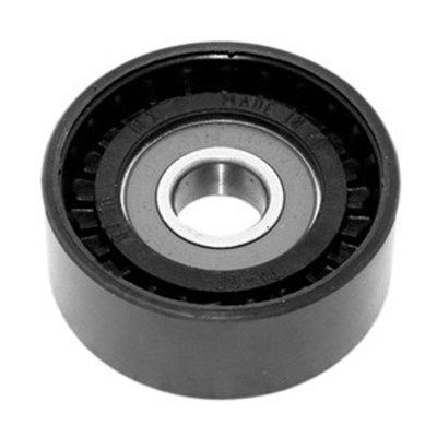 Įtempiklio skriemulys, V formos rumbuotas diržas