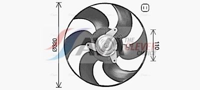 LüFTER MOTORKüHLUNG