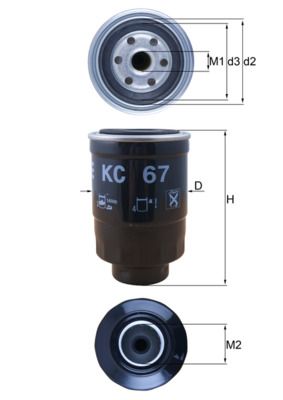Fuel Filter KC 67