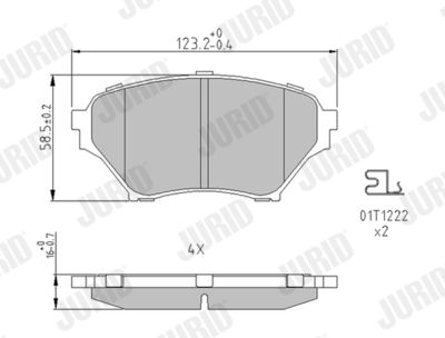 SET PLACUTE FRANA FRANA DISC