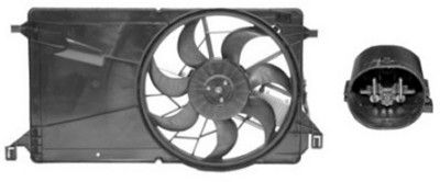 Вентилятор, охлаждение двигателя VAN WEZEL 2735746 для MAZDA 3
