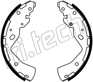 Комплект тормозных колодок fri.tech. 1253.668 для RENAULT ALASKAN
