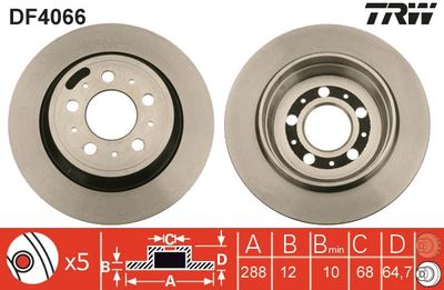 Brake Disc DF4066