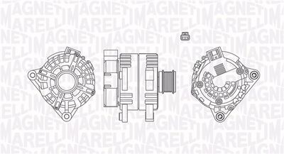 GENERATOR / ALTERNATOR MAGNETI MARELLI 063731638210
