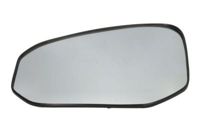 Zijspiegel glas Links (in reliëf, met verwarming) past: HYUNDAI SANTA FE V MX 06.24-