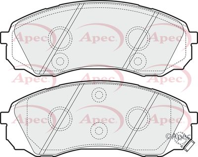 Brake Pad Set APEC PAD1584