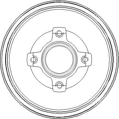 NATIONAL NDR355 Тормозной барабан для OPEL CORSA C (X01) 1.3 CDTI (F08, F68) NATIONAL NDR355 Тормозной барабан для OPEL CORSA C (X01) 1.3 CDTI (F08, F68)