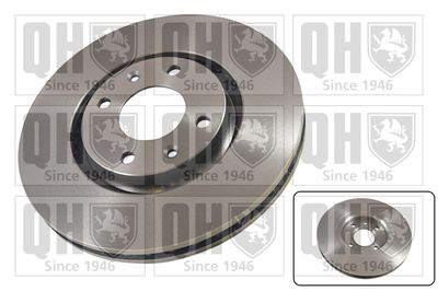 Тормозной диск QUINTON HAZELL BDC5241 для PEUGEOT 408