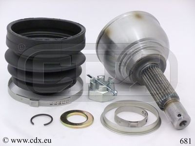 Шарнирный комплект, приводной вал CDX 681 для MITSUBISHI SPACE