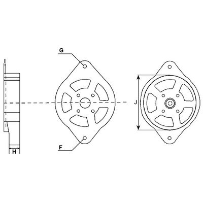 Stator, generátor HC-Cargo F 032 333 936