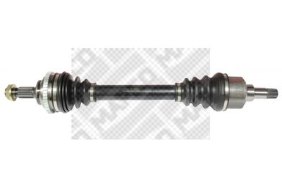 MAPCO 16369 Полуось в сборе  для PEUGEOT 206 Наклонная задняя часть (2A/C) 1.6 16V