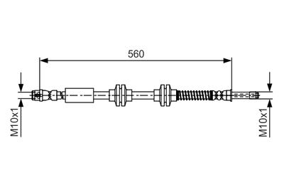 Brake Hose 1 987 481 664