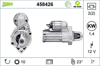 стартер VALEO 458426