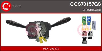 Spínač řízení CASCO CCS70157GS