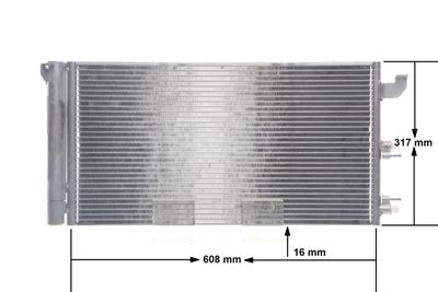 CONDENSATOR CLIMATIZARE MAHLE AC710000S 12