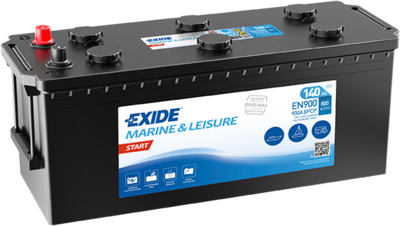 Batterij 12V 140Ah/800A (EN) MARINE/RV  (EN) START (L+ Standaard terminal) 513x189x223 B00 - geen montageflens (Beginnen)