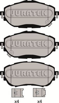 Brake Pad Set JURATEK JCP8169